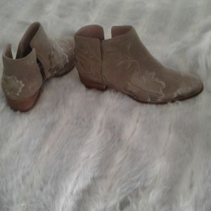 Bootie type shoe